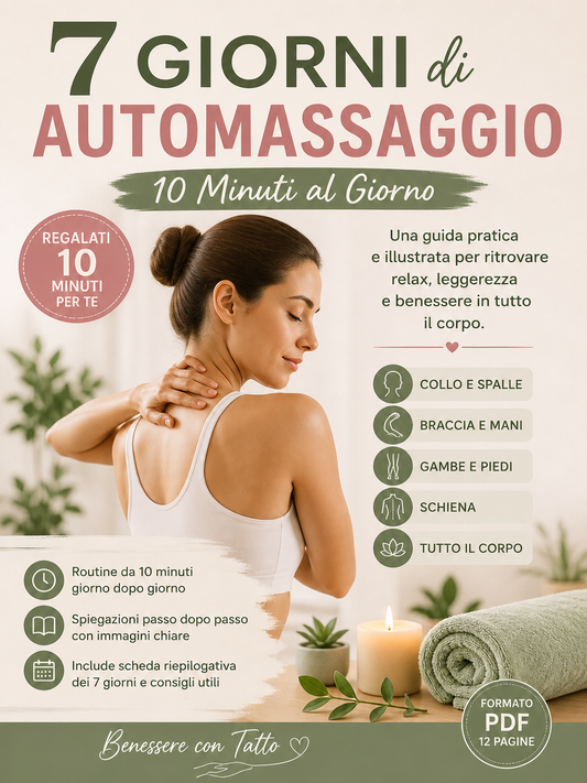 7 Giorni di Automassaggio – 10 Minuti al Giorno